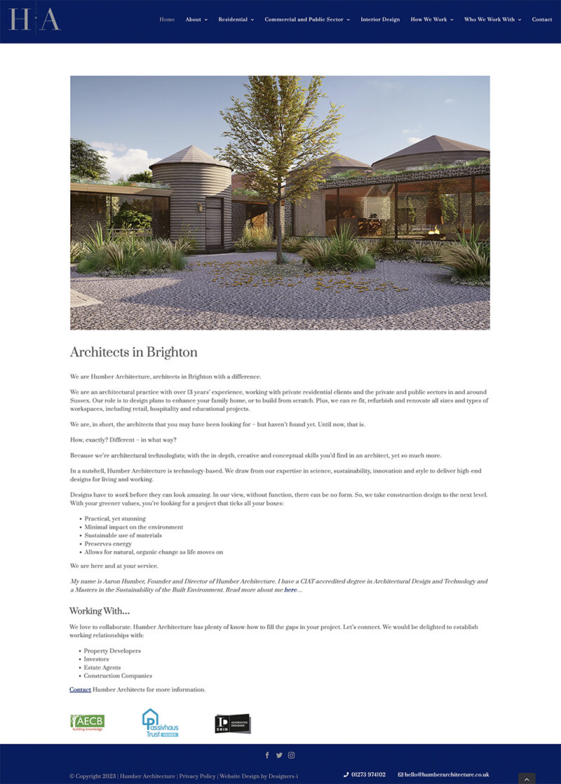 Humber Design Humber Architecture - Designers-i